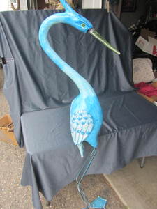 lot 78 image: Paper Mache Heron