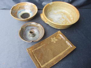 lot 84 image: Bowls, Candle Holder, Tray