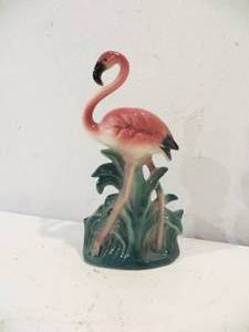 Ceramic Flamingo Planter