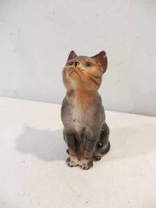 Ceramic Cat Figurine AS-IS
