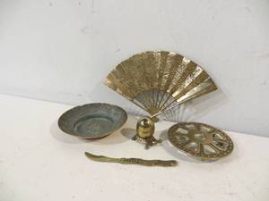 Collection of VINTAGE Brass Items