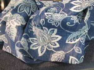 lot 11 image: One Pair Curtain Panels 37x84 inche...