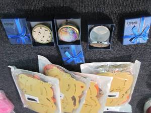 lot 16 image: 4 Baby Shower Decoration Packs, 3 T...