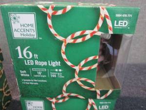 lot 37 image: 2 Home Accents Holiday OutdoorIndo...
