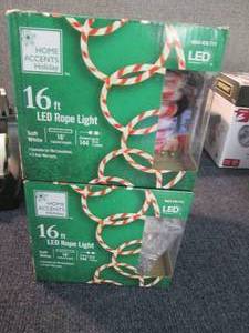 lot 40 image: 2 Home Accents Holiday OutdoorIndo...