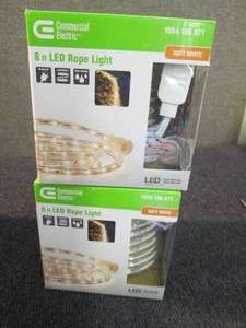 lot 55 image: 2 CE OutdoorIndoor 8 ft. Line Volt...