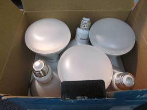 lot 56 image: EcoSmart 65-Watt Equivalent BR30 Di...