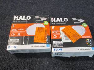lot 64 image: 2 Halo HLB 6 in. Selectable CCT New...