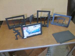 lot 91 image: 4 Metal Photo Frames...