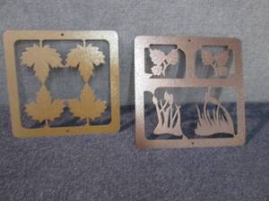 lot 100 image: 2 Metal Ware Pieces...