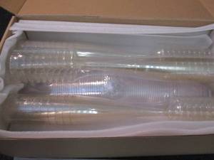 lot 103 image: 50 Champagne Flutes & 50 Tumblers...