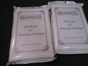 lot 122 image: 2 Shower Curtains w Hooks ZZ3...