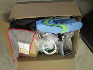 lot 139 image: Box of Misc Returned Items plus She...
