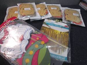 lot 151 image: 5 pks Baby Shower Decorations, Cost...