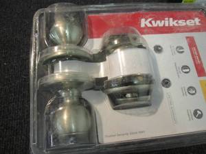 lot 175 image: Kwikset Polo Satin Nickel Single Cy...
