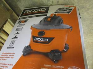 lot 239 image: Ridgid 9 Gal. 4.25-Peak HP NXT Wet...