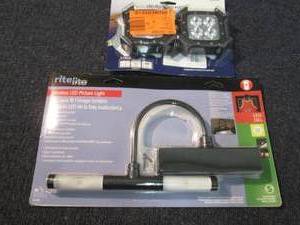 lot 269 image: Rite Lite LED Black Wireless Pictu...