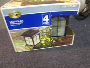 lot 276 image: Hampton Bay Solar Black Outdoor Int...