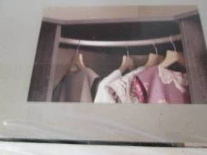 lot 295 image: 2 Closet Maid Style 18 in. Satin N...