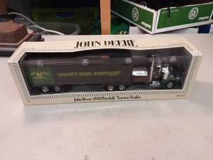 Ertl John Deere Peterbilt Tractor Trailer