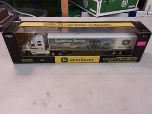 Ertl Kenworth Semi With Trailer-Waterloo Works Collector Edition