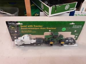 Ertl Semi With Tractor