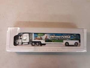 Spec Cast Peterbilt 379 With Feather Lite Trailer