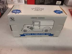 Spec Cast ModelA Delivery Van Die Cast Bank