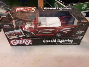 From Movie Grease RC2 Brand Rydell High-Greased Lightning Die Cast Convertible 118 Scale