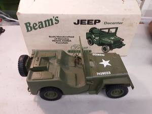 Beams Jeep Decanter
