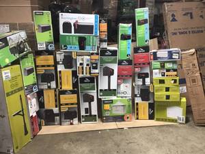 lot 12 image: Pallet of assorted Mailboxes various sizes and conditions some in like new conditions