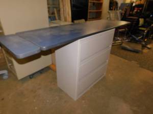 lot 26 image: File Cabinet  Desk