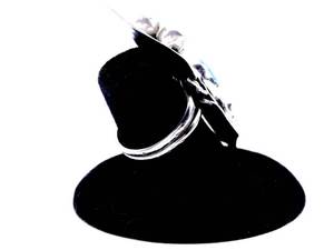 lot 51 image: Zuni Styled Blue and Silver Artisan Ring