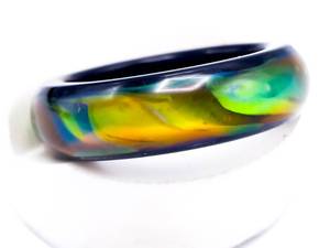 lot 63 image: Rare Modern Color Changing Mood Ring