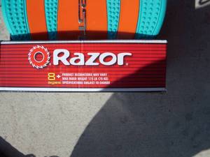 lot 6 image: Razor Ripster Brights Caster Board - Mini RipStik with Ultra Bright Colors-Not Used