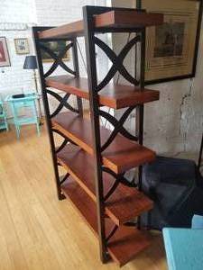 lot 7 image: Modern Industrial Shelving Unit