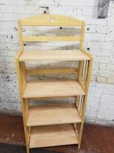 lot 61 image: Folding Storage Shelf