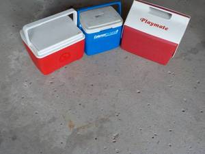 3 Coolers...