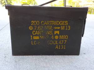 200 Cartridge Metal Container 10 x ...