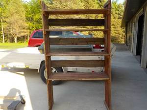 Barnwood Shelving Unit 42 x 16 x 74...