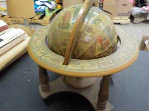 Vintage Magazines and Globe...