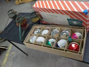 Xmas Vintage Tree Lights, Tested an...