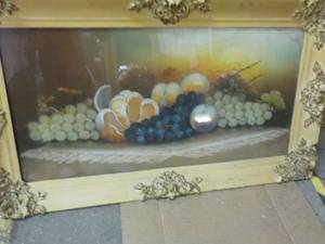 2 Vintage Prints in Frames 16 x 28 ...