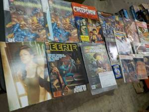 Comic, Galaxy and Popular Mechanics...