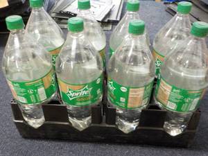 8 - 2 Liter Bottles Sprite Ginger...