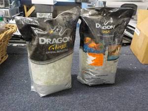 2 - 10 lb. Bags Dragon Glass...