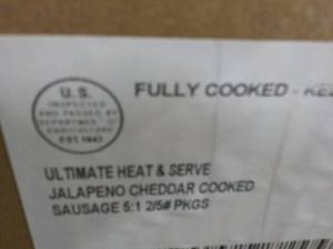 2 - 5 lb. pkgs Frozen Ultimate Heat...