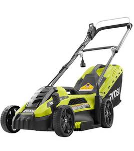 lot 3 image: RYOBI 13 in. 11 Amp Corded Electric Walk Behind Push Mower