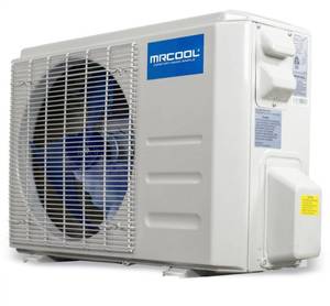 lot 14 image: MR COOL 3rd Gen Series 18,000 BTU Ductless Mini Split Condenser Unit with 18,000 BTU Heating Capacity, Easy Quick Connect, Gold Fin, DC Inverter, and Energy Star