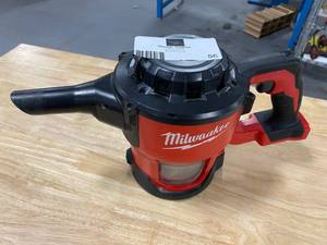 lot 56 image: MILWAUKEE M18 18-Volt Lithium-Ion Cordless Compact Vacuum (Tool-Only)